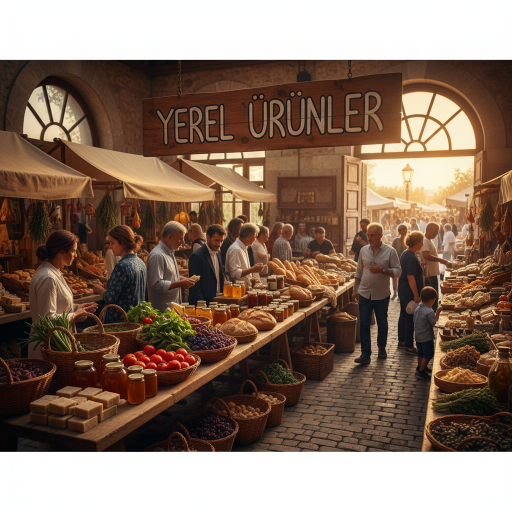Yerel Ürünler  Küçük Atölye Dükkanı 