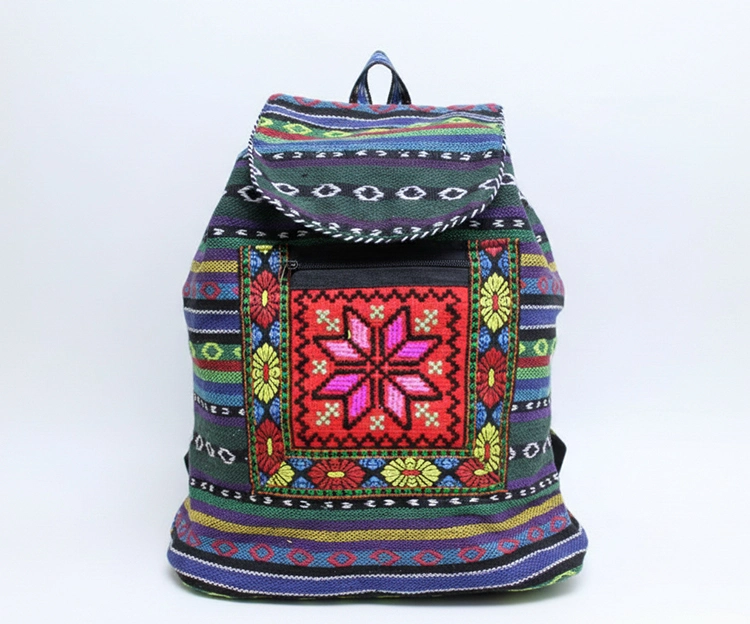 Kilim Desenli Sırt Çantası