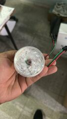 Lunapark Led Lamba RGB Piksel Led Modül Su Geçirmez IP67  Şeffaf Kapak