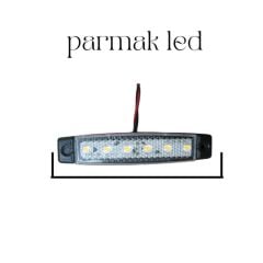 9.5 CM PARMAK LED 12-24V -Tır Kamyon Kasa Led Lamba