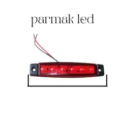 9.5 CM PARMAK LED 12-24V -Tır Kamyon Kasa Led Lamba