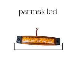 9.5 CM PARMAK LED 12-24V -Tır Kamyon Kasa Led Lamba