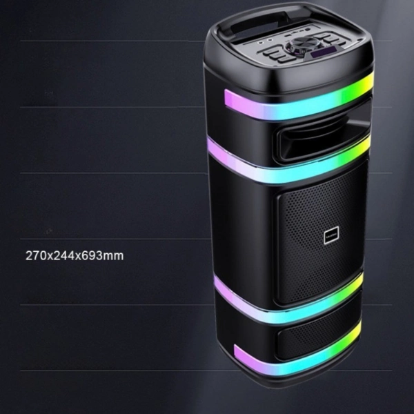 Kablosuz Mikrofonlu Hoparlör - Party Box Speaker