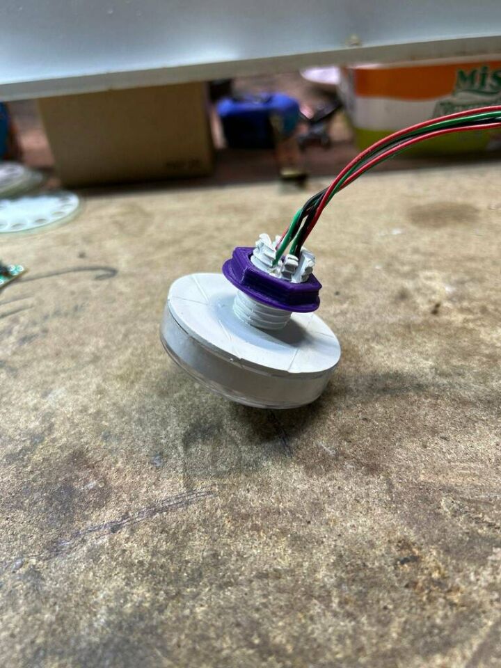 Lunapark Led Lamba RGB piksel Led Modü Lamba, Su geçirmez IP67, şeffaf kapak