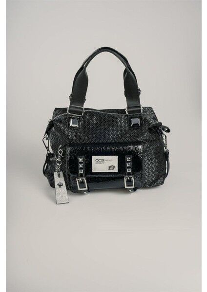 Wawin Siyah Cilt Omuz Çantası