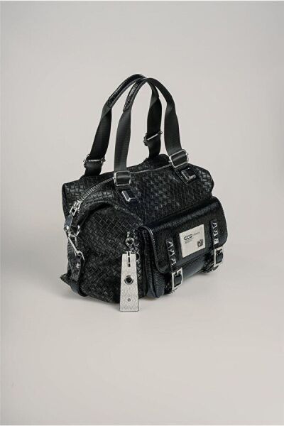 Wawin Siyah Cilt Omuz Çantası