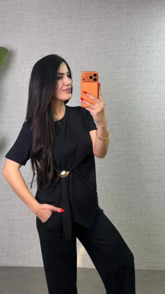 Kadın Toka Detaylı Ikili Takım