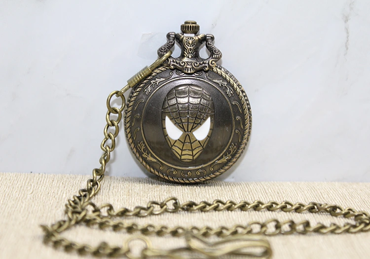 Spiderman Tasarımlı Köstekli Saat Model 2