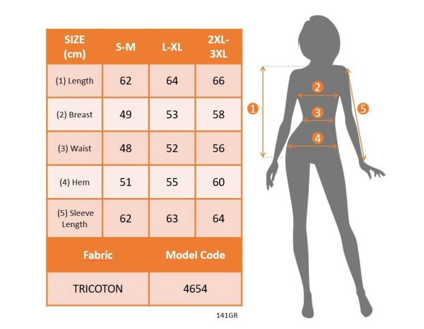 Kadın Uzun Kollu Hakim Yakalı önden Düğmeli Tül Detaylı Trikoton Gömlek