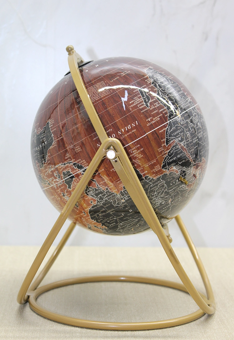 Dekoratif Metal Standlı Dünya Küre - Model 1
