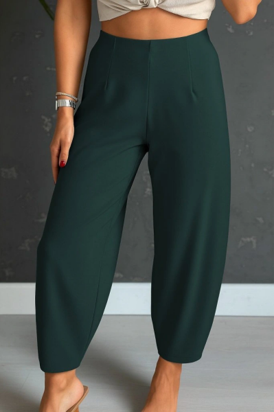 Kadın Yüksek Bel Krep Pantolon