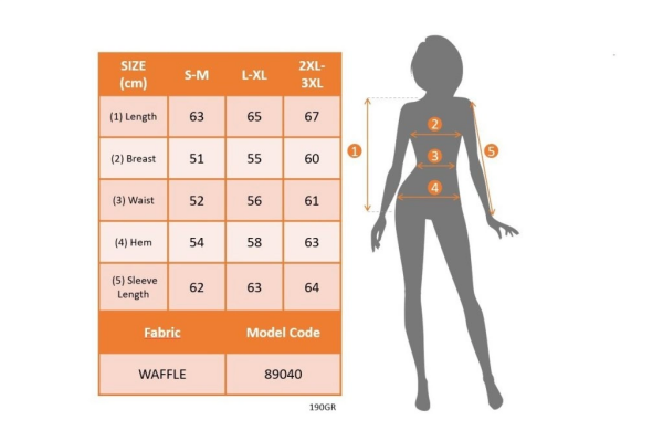 Kadın Uzun Kollu Bisiklet Yaka Kolları Tüllü Waffle Bluz