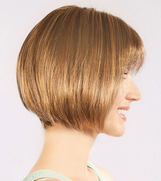 Açık Kahverengi Küt Parti Peruk