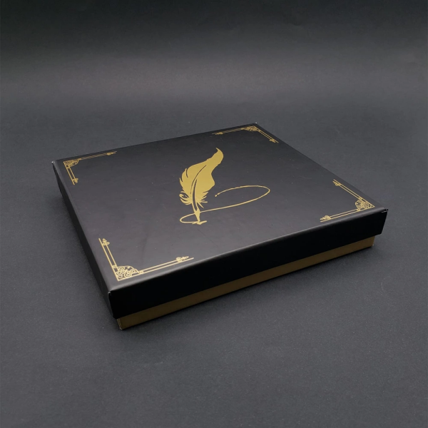 Tüylü Kalem Tasarımlı Hediye Kutusu