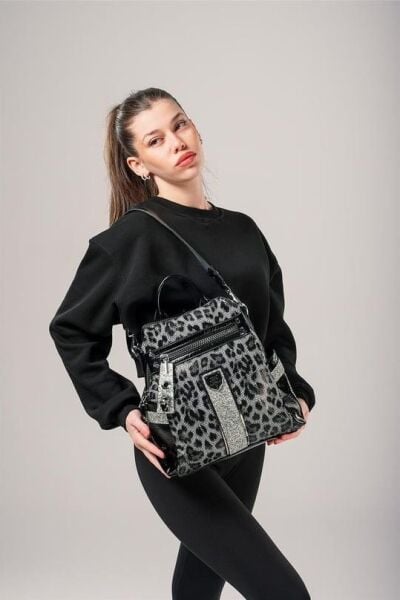 Poge Gri Cilt Kol Ve Sırt Çantası