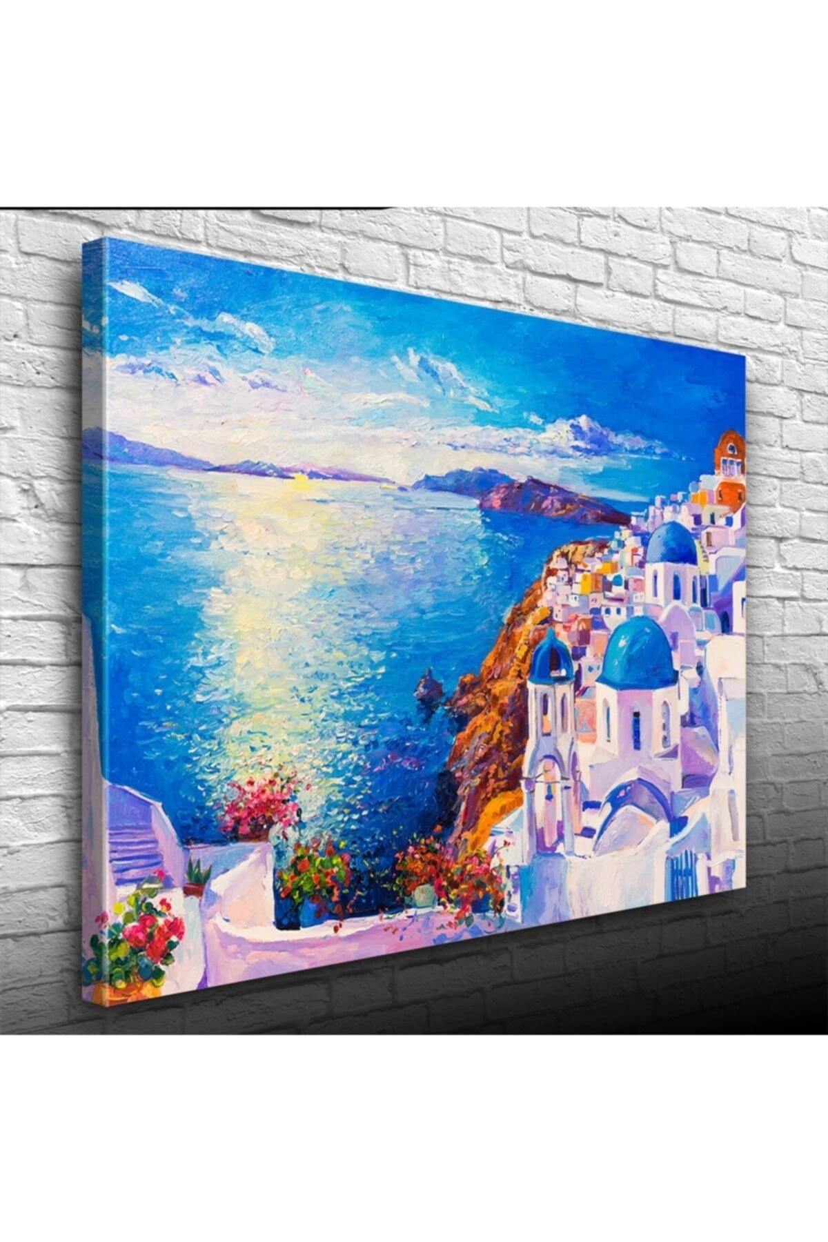 Santorini Canvas Tablo (50x70)