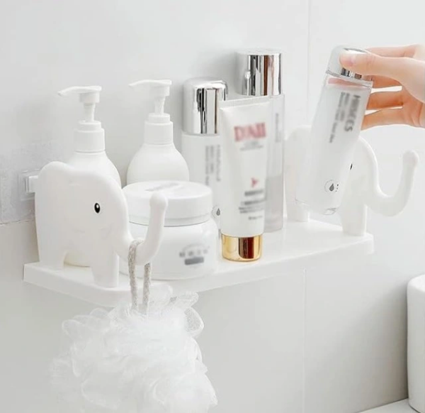 Fil Desenli Yapışkanlı Çok Amaçlı Raf