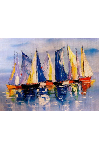 Yelkenli Canvas Tablo (50x70)