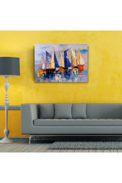 Yelkenli Canvas Tablo (50x70)
