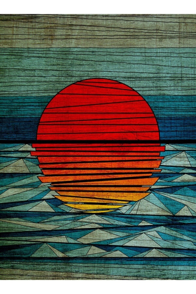Günbatımı Canvas Tablo (50x70)