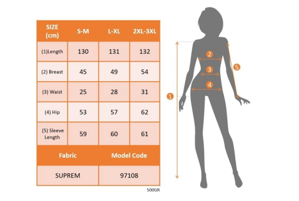 Kadın Uzun Kollu Kruvaze Yakalı Desenli Süprem Maxi Elbise