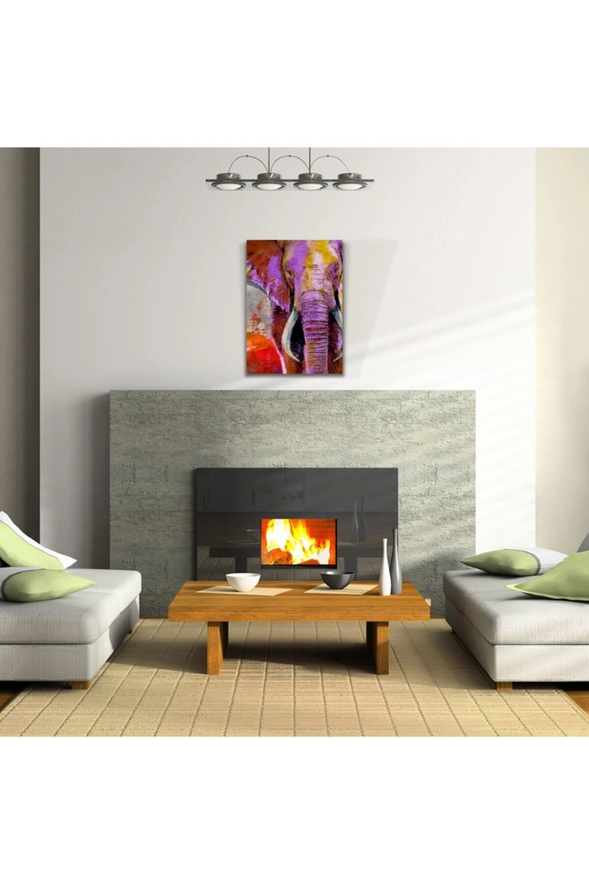 Safari Canvas Tablo (50x70)