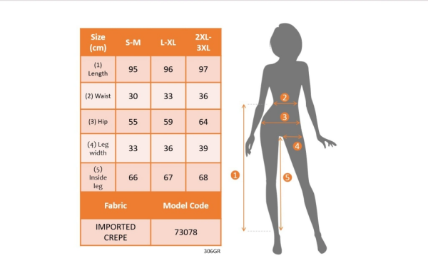 Kadın Yüksek Bel Yandan Cepli Düğme Detaylı Geniş Kesim Ithal Krep Pantolon