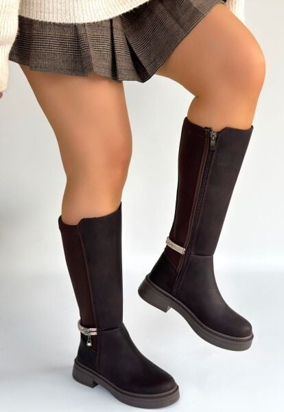 Mojja Kahverengi Nubu Çizme