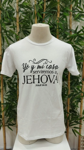 Erkek Jehova Baskılı Süprem T-shirt