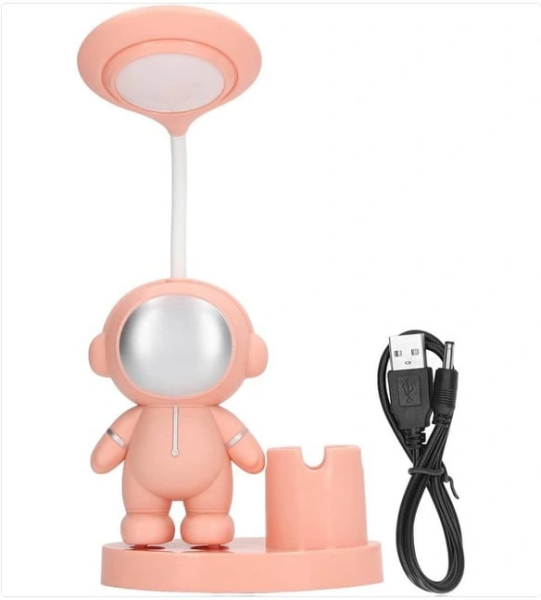LED Astronot Masa Lambası Ve Kalemlik