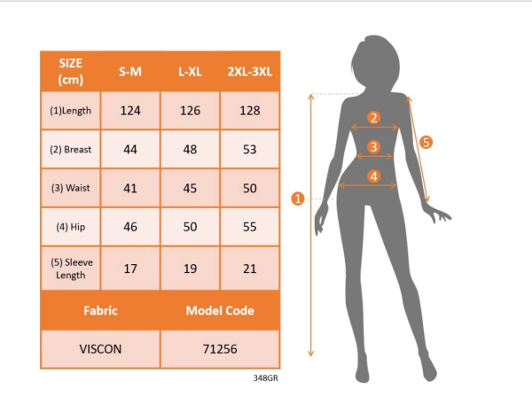 Kadın Uzun Kollu Yakası Açık Viskon Elbise