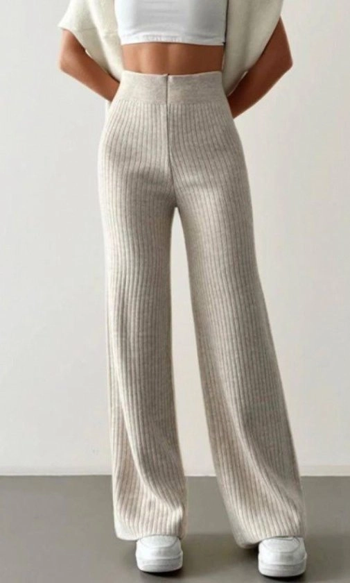 Kadın Kaşkorse Bol Paça Pantolon