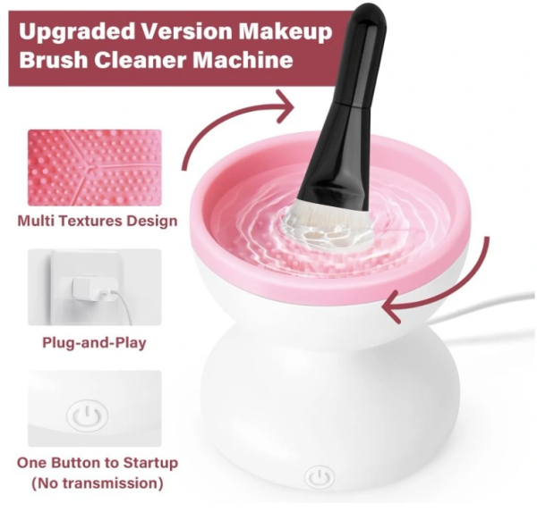 Elektrikli Makyaj Fırçası Temizleyici