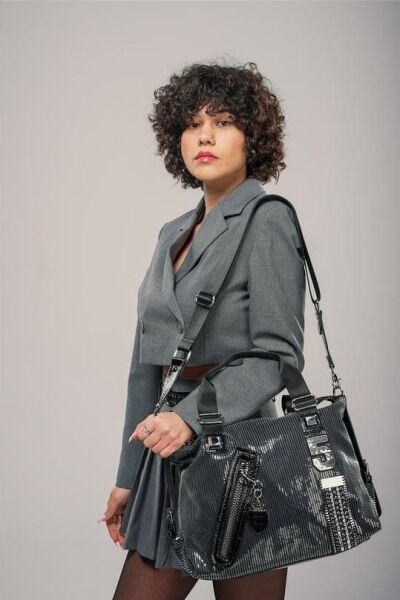 Jews Siyah Cilt Kol Ve Omuz Çantası