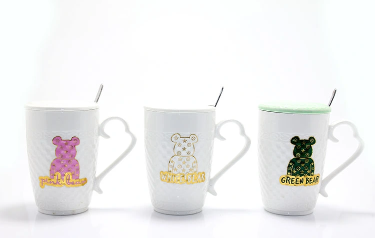 Ayıcık Tasarımlı Porselen Kupa Bardak