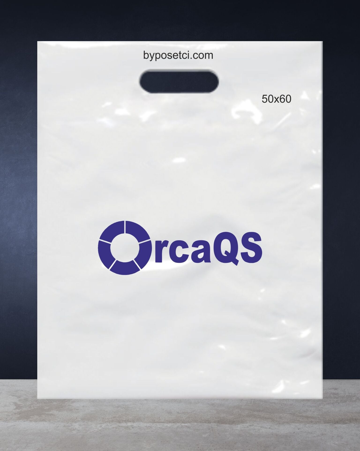 Orcas Otomotiv 50x60 El Geçme Mağaza Baskılı Poşeti
