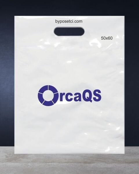 Orcas Otomotiv 50x60 El Geçme Mağaza Baskılı Poşeti