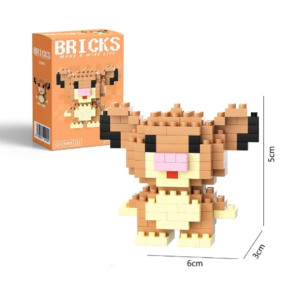 Bricks Aslan Kral Simba Mini Lego Figürü