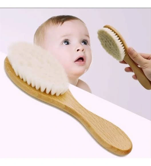 Keçi Kılı Organik Bebek Banyo Tarağı