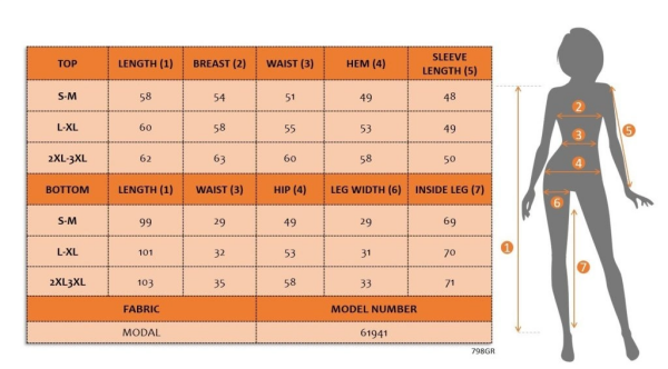 Kadın Uzun Kollu önden Fermuarlı Bluz Ve Pantolon Modal Ikili Takım