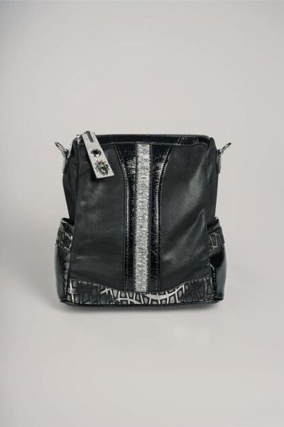 Ejya Siyah Cilt Kol Ve Omuz Çantası