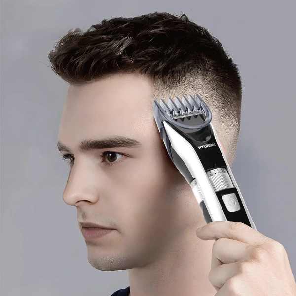 Şarjlı Ayarlanabilir Başlıklı Saç Sakal Traş Makinesi