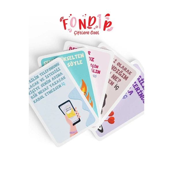 Fondip Çiftlere Özel Kart Oyunu