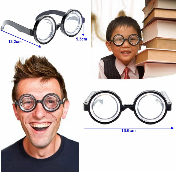 İnek Öğrenci Şaka Gözlüğü