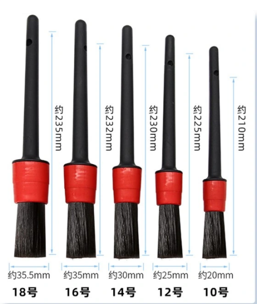 Araba Detaylı Temizlik Fırça Seti