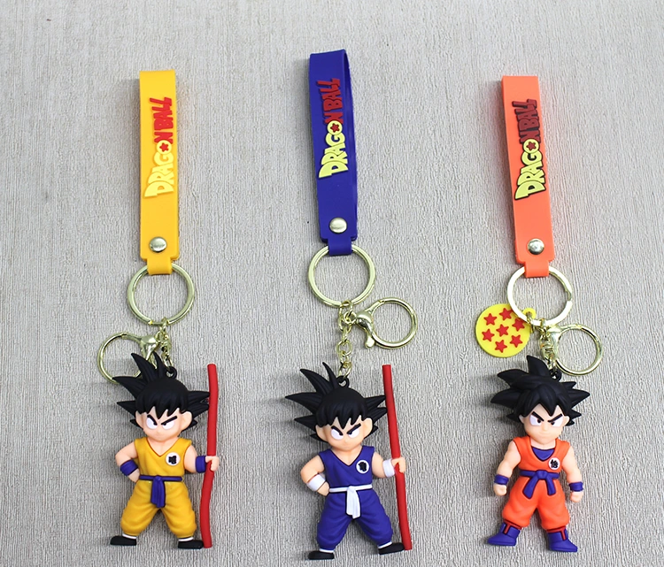 Dragon Ball Silikon Anahtarlık