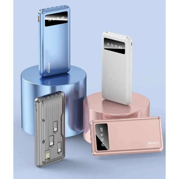 Kendinden Kablolu 20.000 mAh Powerbank