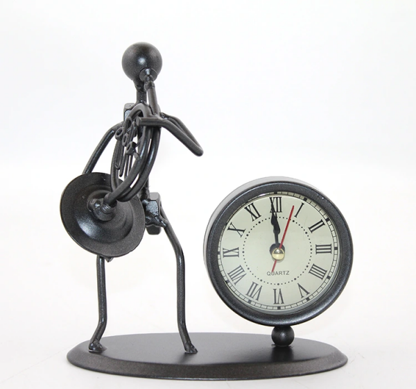 Metal Müzisyen Saat Model 1