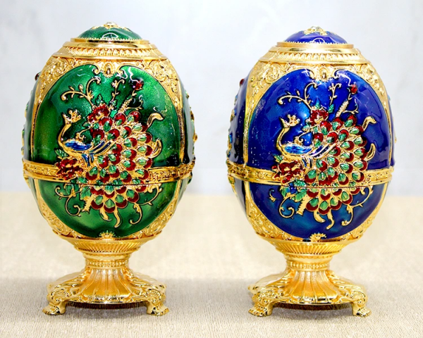 Swarovski Tavuskuşu Kürdanlık