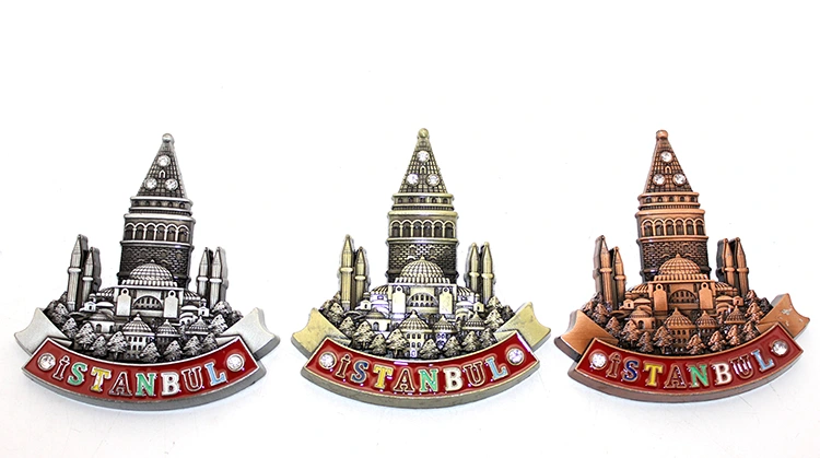 İstanbul Temalı Metal Magnet Model 1